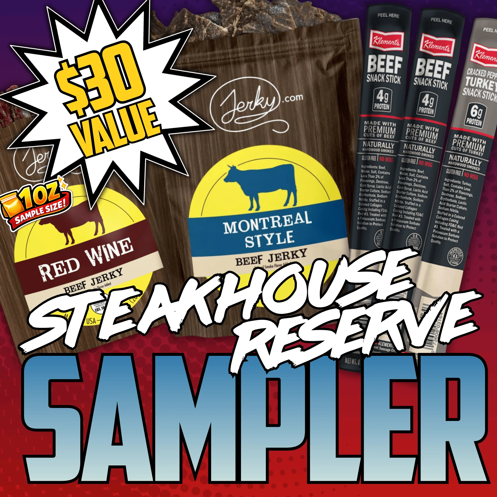 5pc. The Steakhouse Reserve Sampler