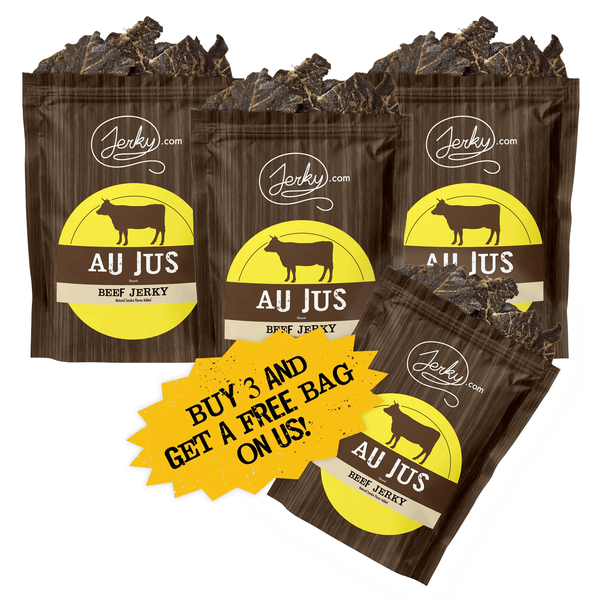 Buy 3 Get 1 FREE - Au Jus Beef Jerky