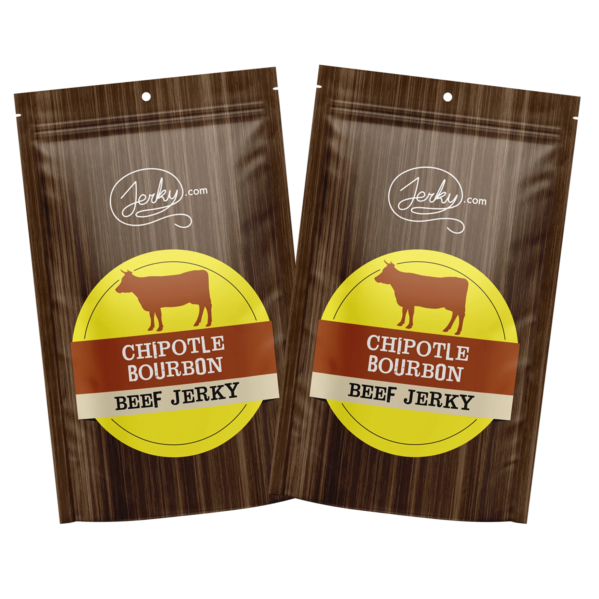All-Natural Beef Jerky - Chipotle Bourbon - 1 Pound Bag - Image 2