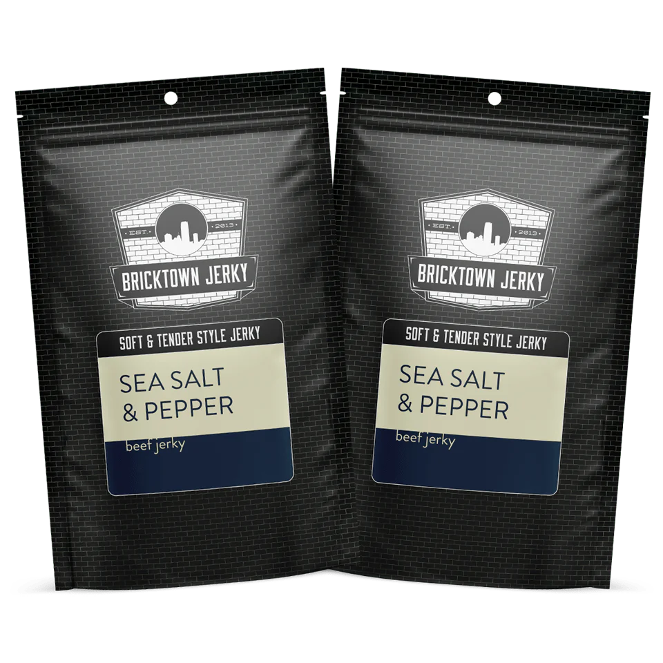Soft and Tender Style Beef Jerky - Sea Salt & Pepper - Image 3