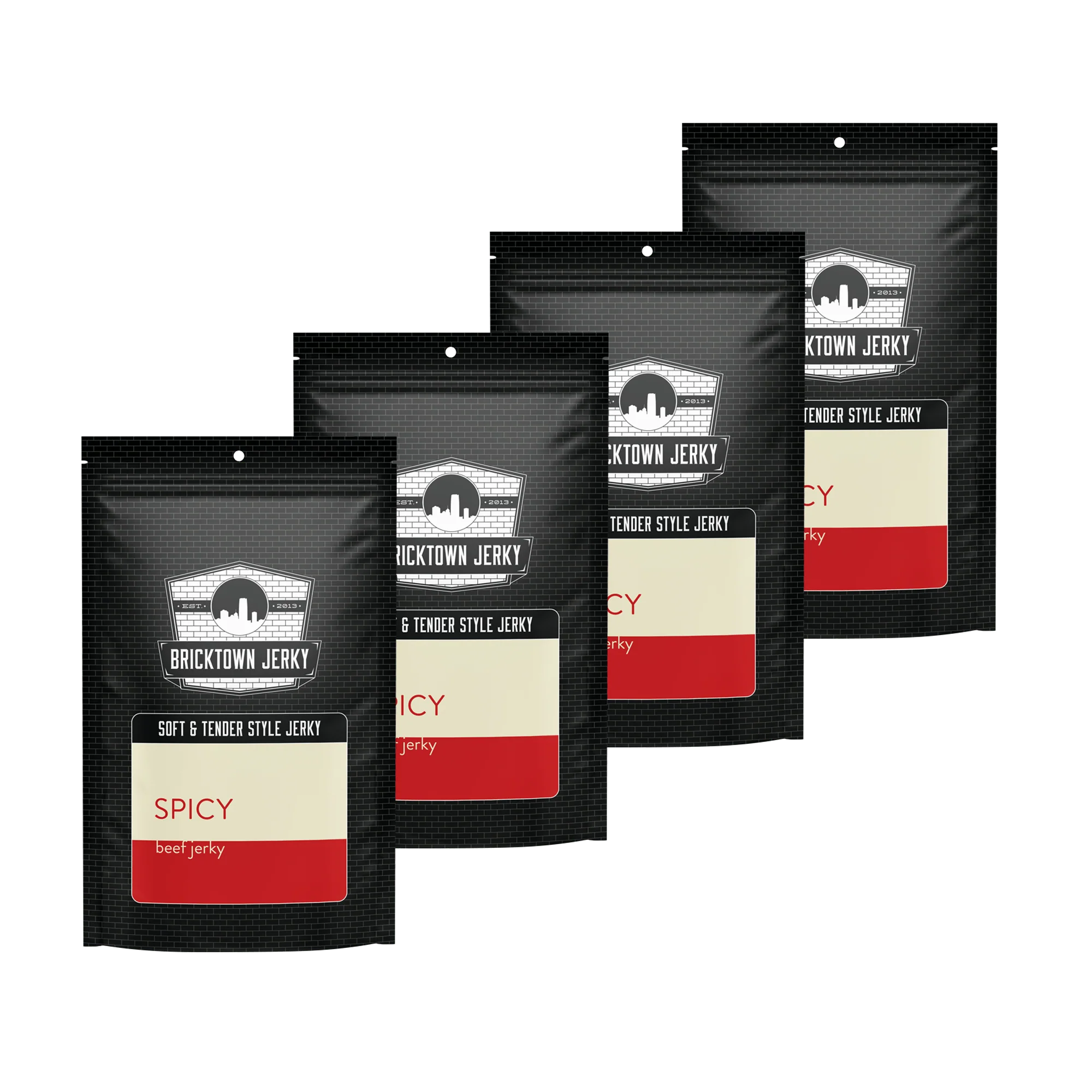 Soft and Tender Style Beef Jerky - Spicy - 1 Pound Bag - Image 3