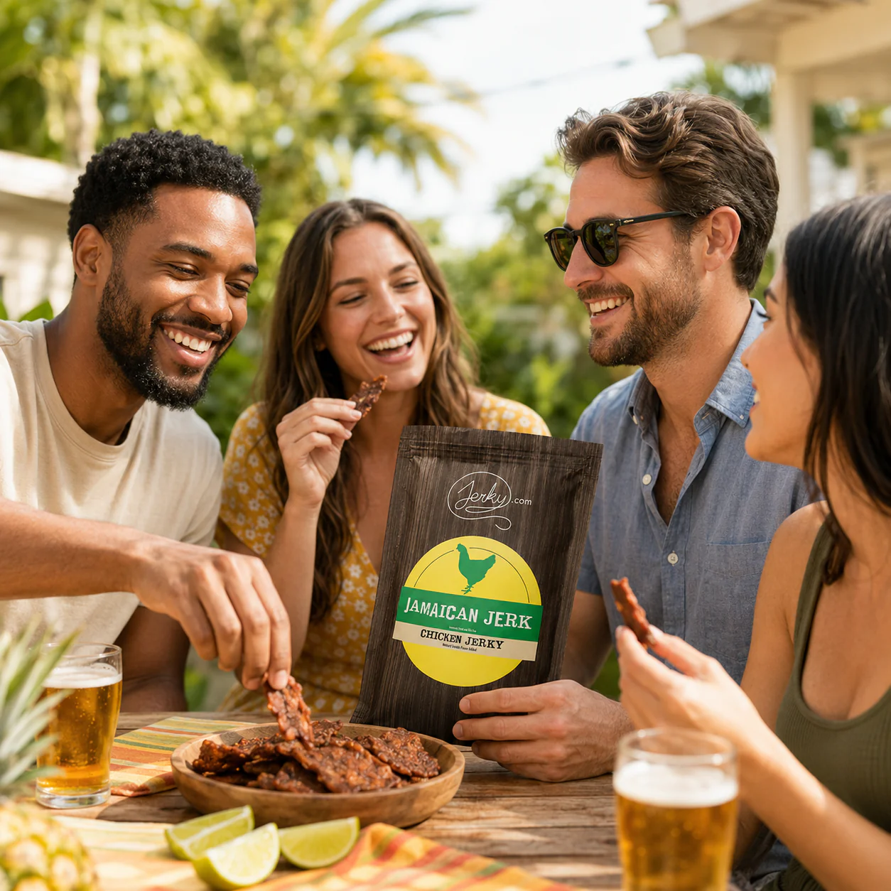 All-Natural Chicken Jerky - Jamaican Jerk - Image 3