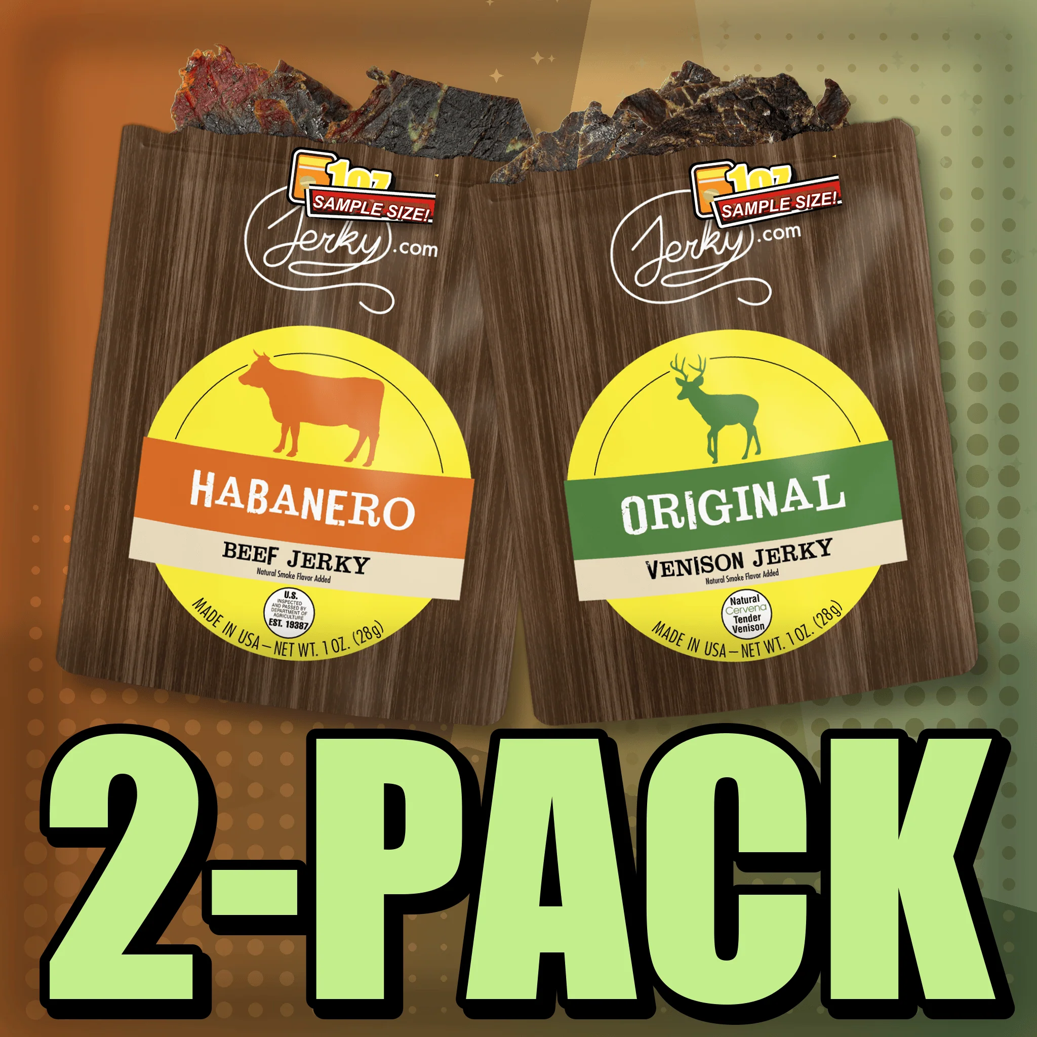 Habanero & Original Venison 2-Pack