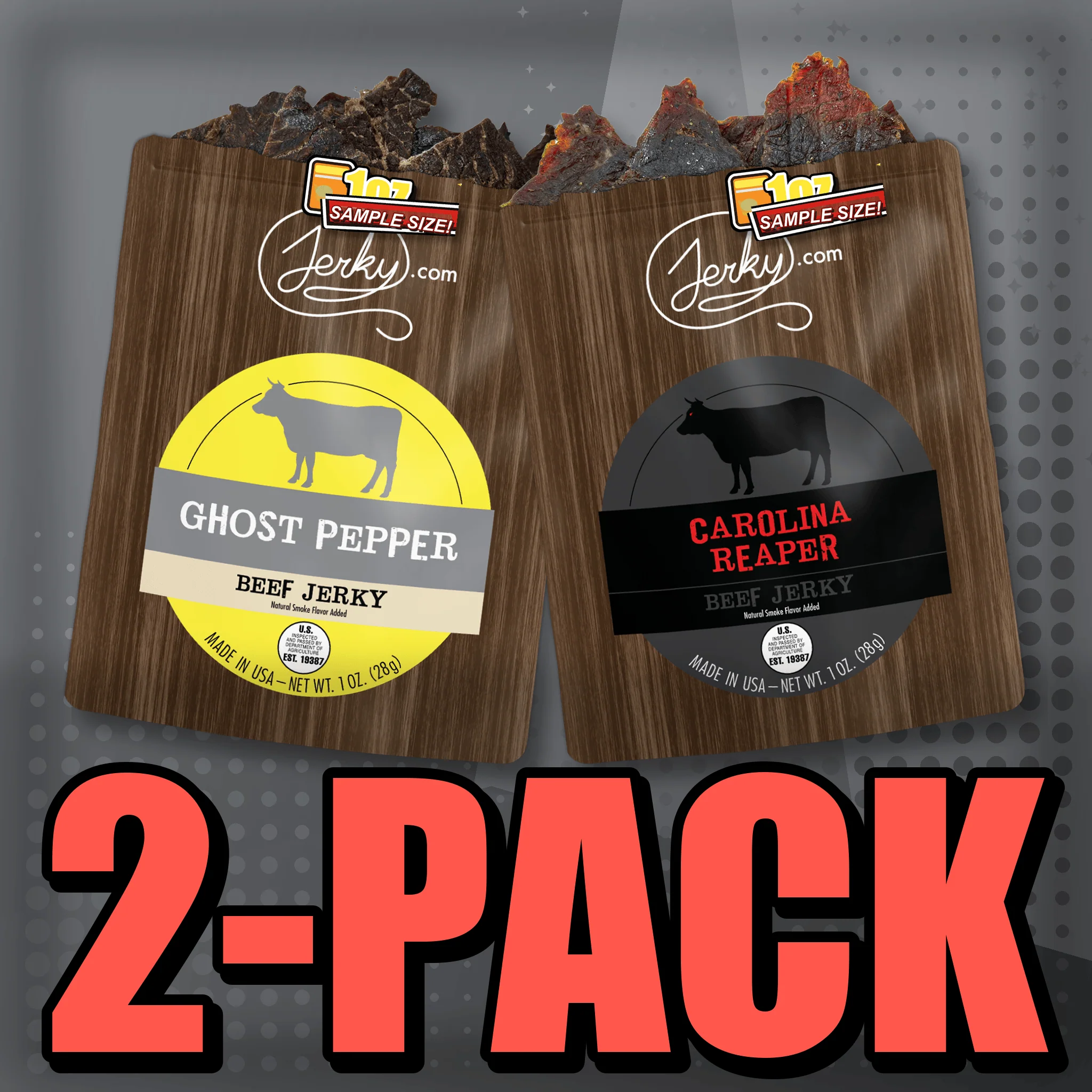 Ghost Pepper & Carolina Reaper 2-Pack