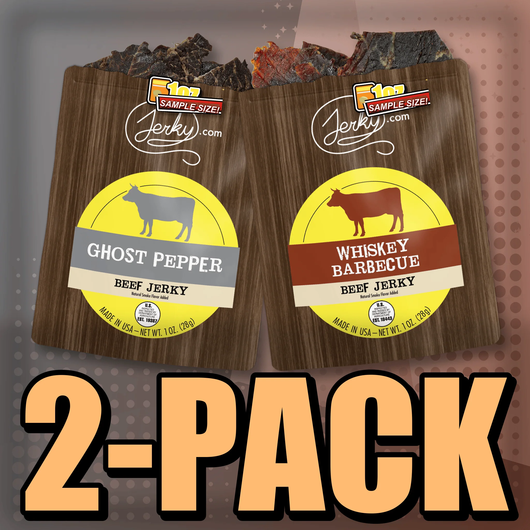 Ghost Pepper & Whiskey BBQ 2-Pack