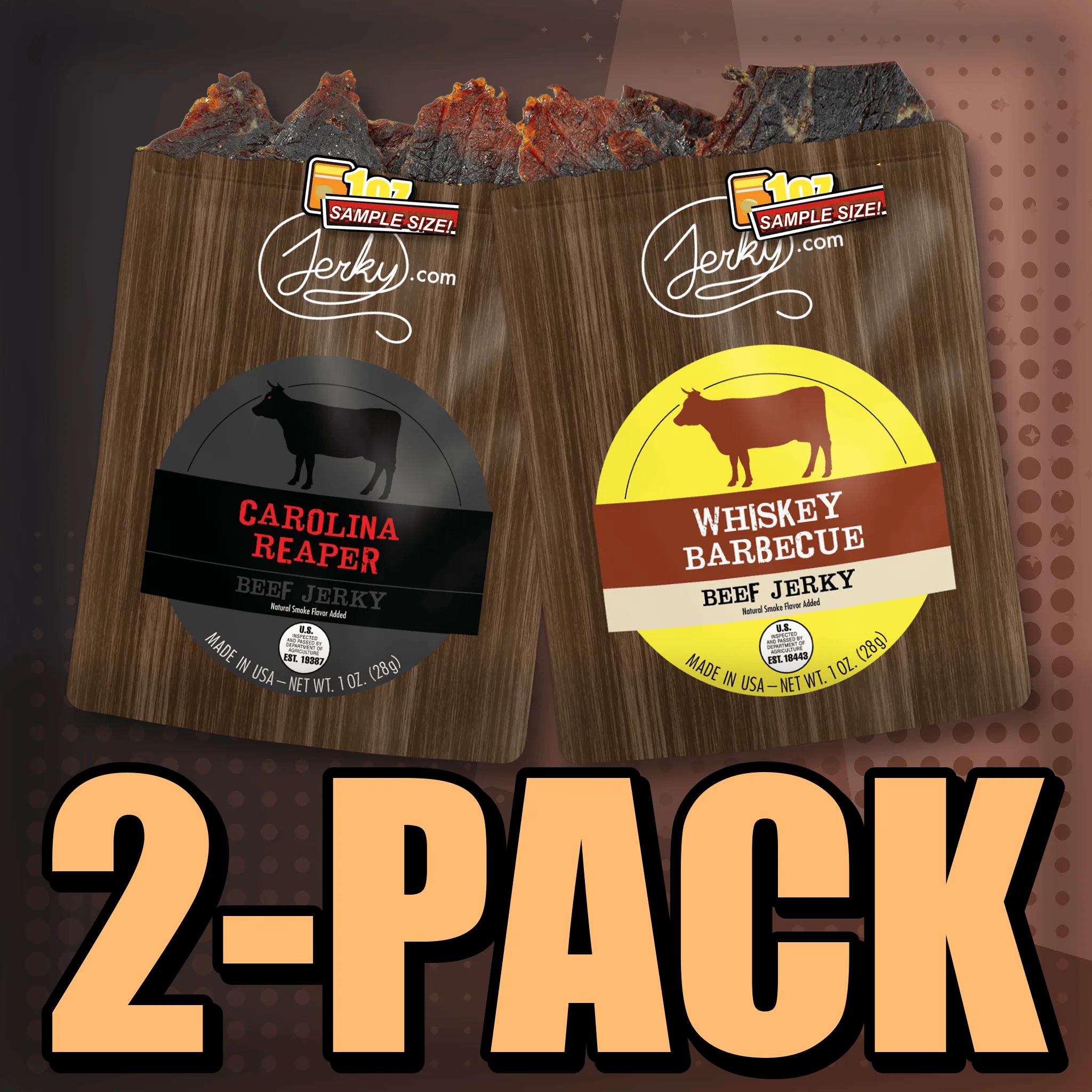 Carolina Reaper & Whiskey BBQ 2-Pack