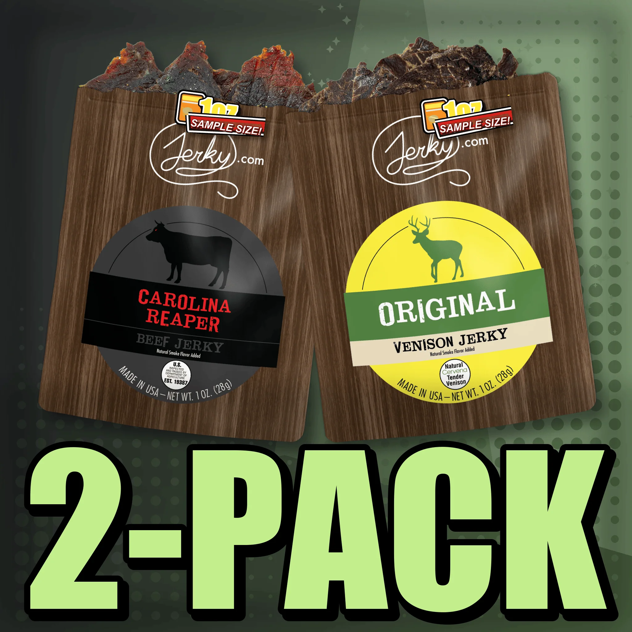 Carolina Reaper & Original Venison 2-Pack