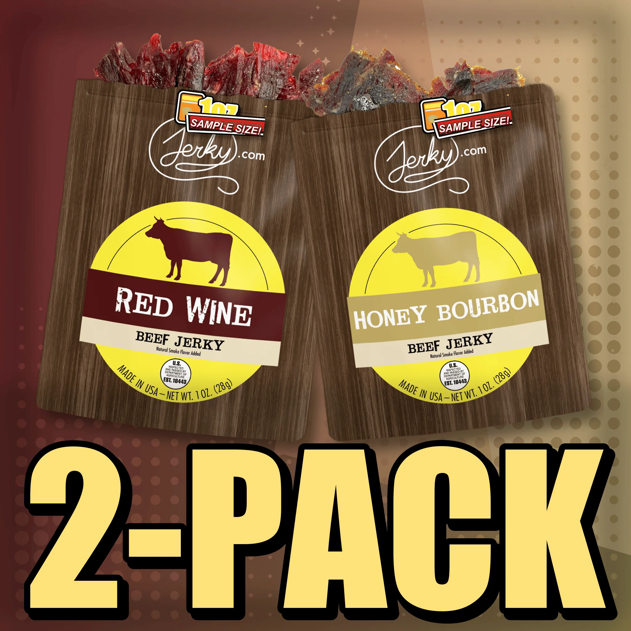 Red Wine & Honey Bourbon 2-Pack