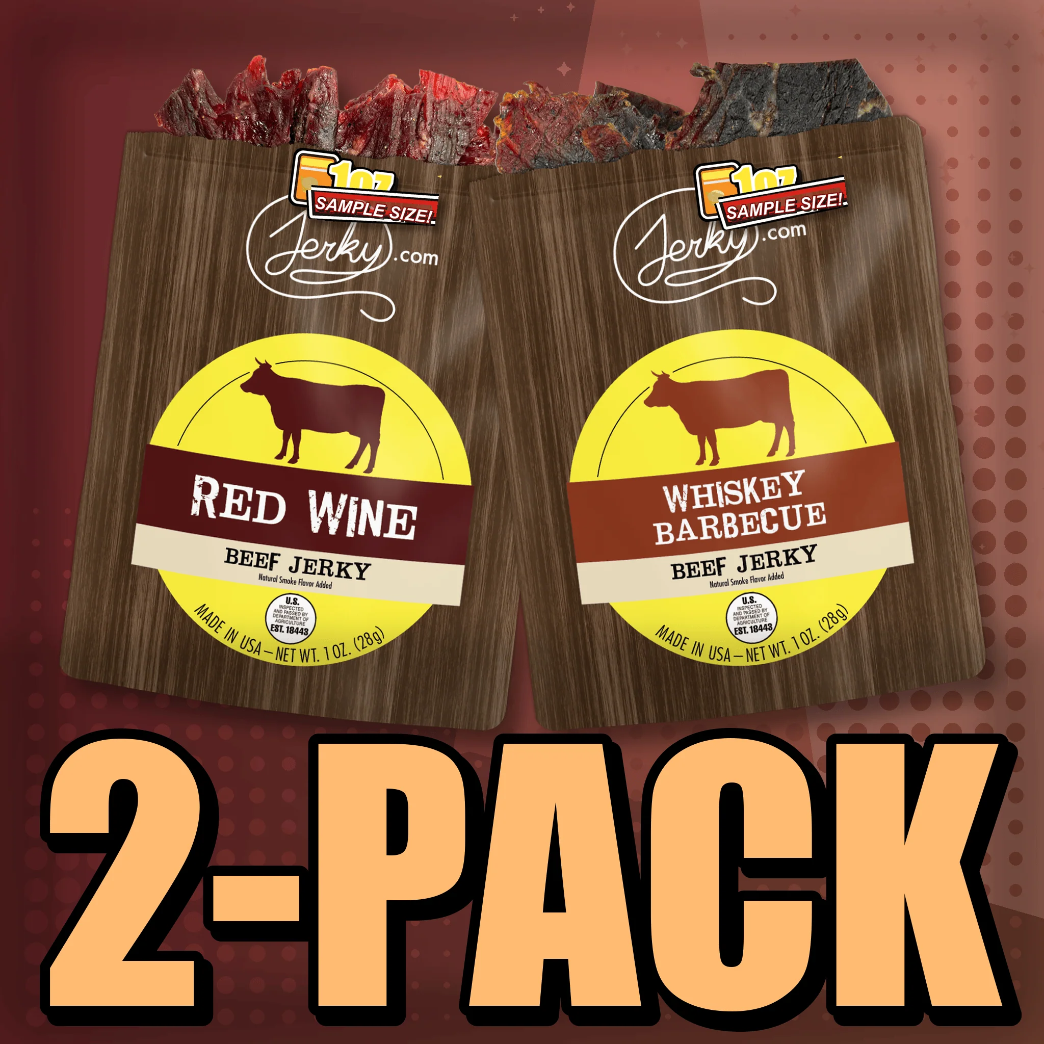 Red Wine & Whiskey BBQ 2-Pack