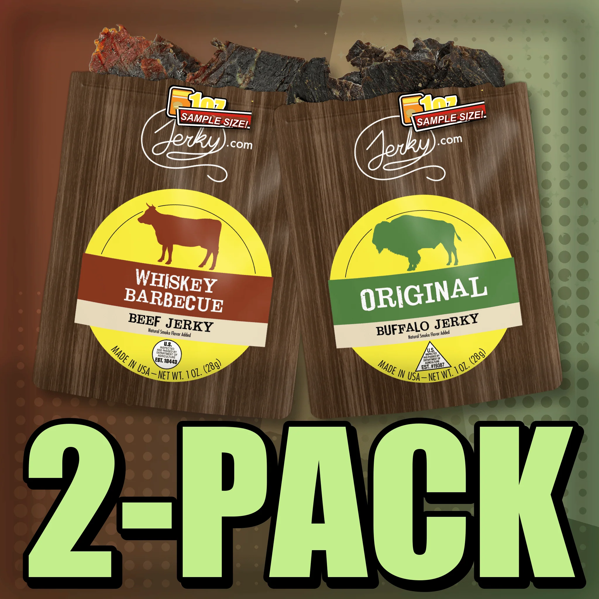 Whiskey BBQ & Original Buffalo 2-Pack