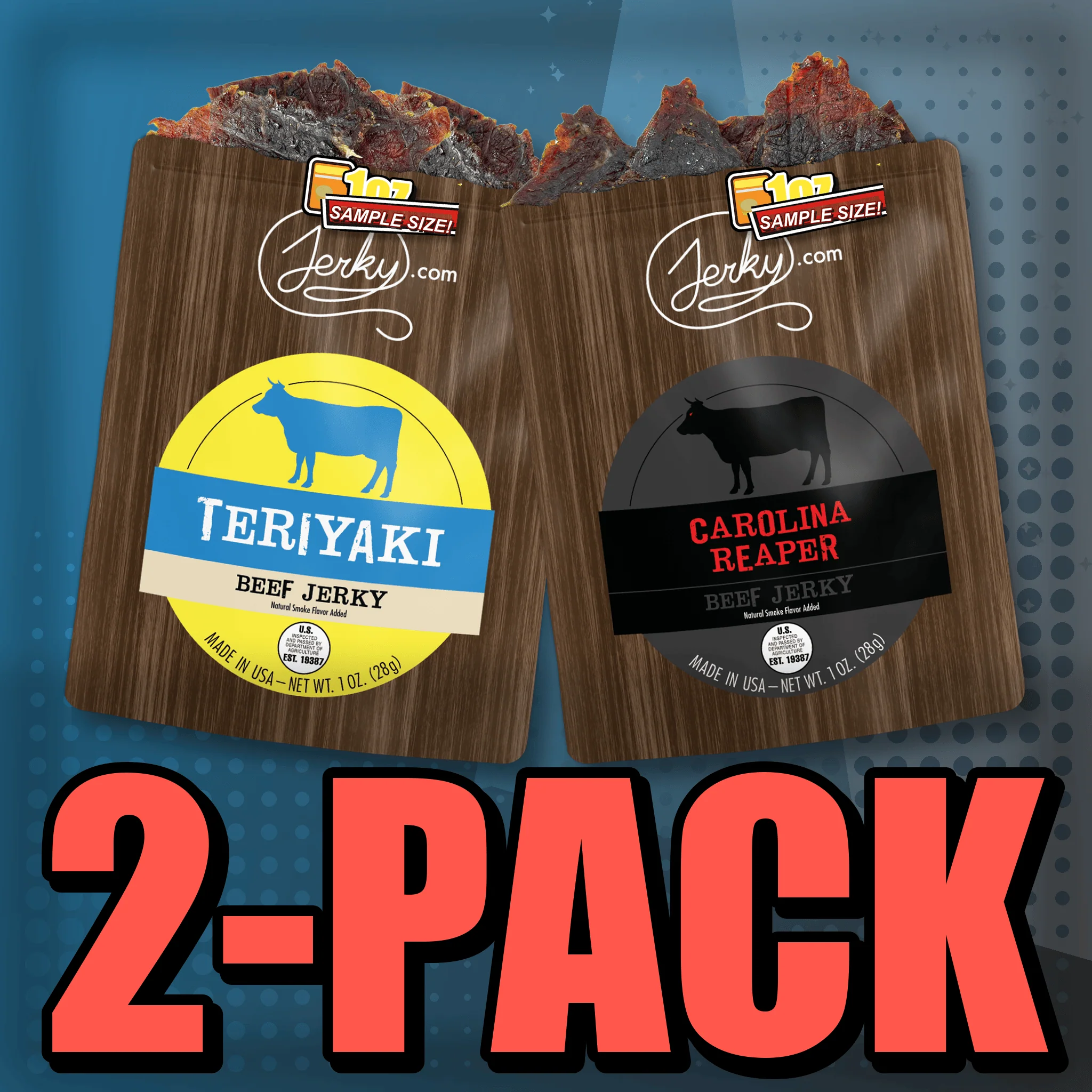 Teriyaki & Carolina Reaper 2-Pack