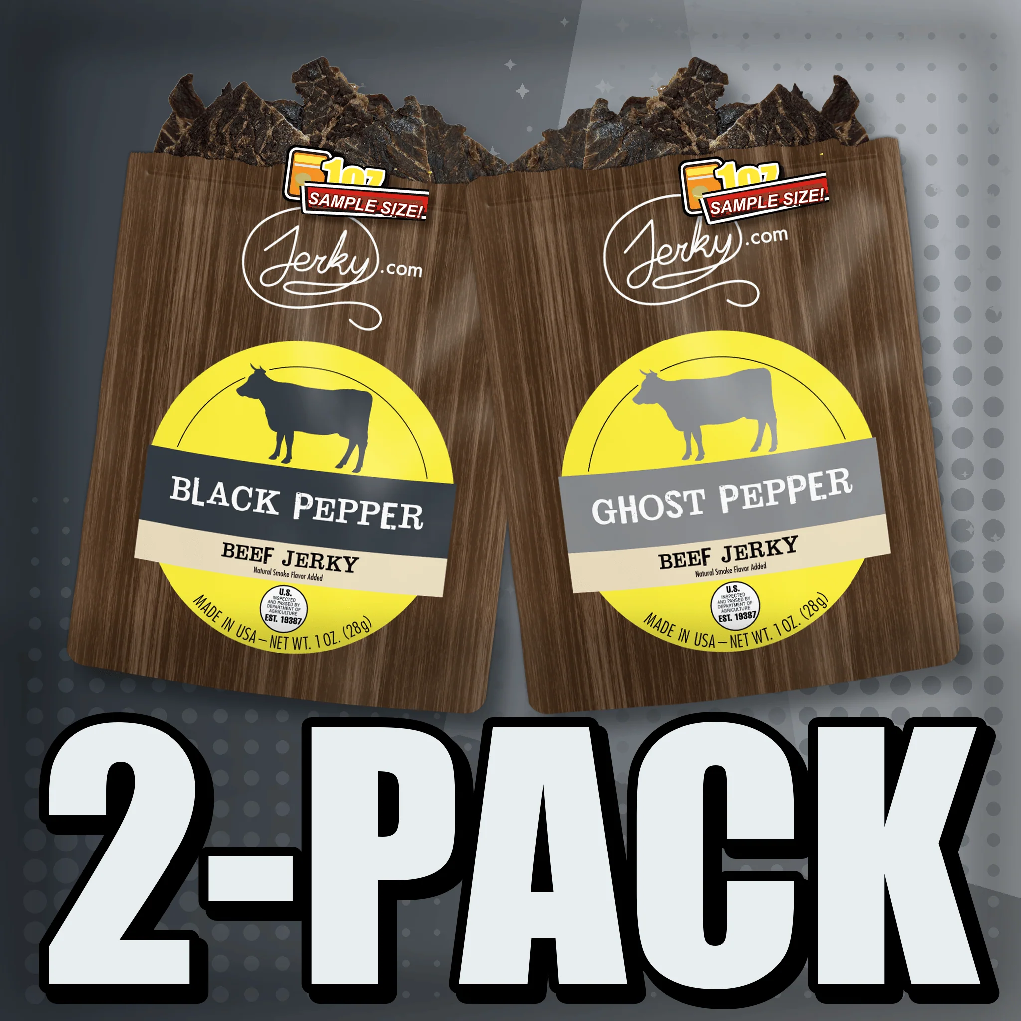 Black Pepper & Ghost Pepper 2-Pack