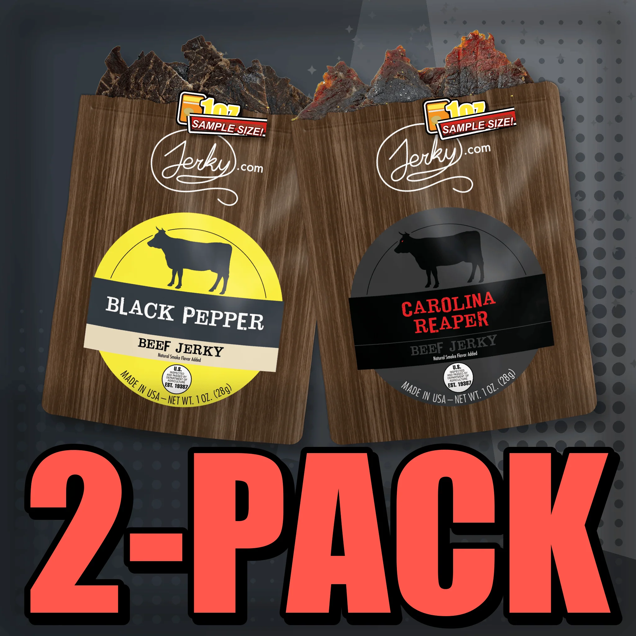 Black Pepper & Carolina Reaper 2-Pack