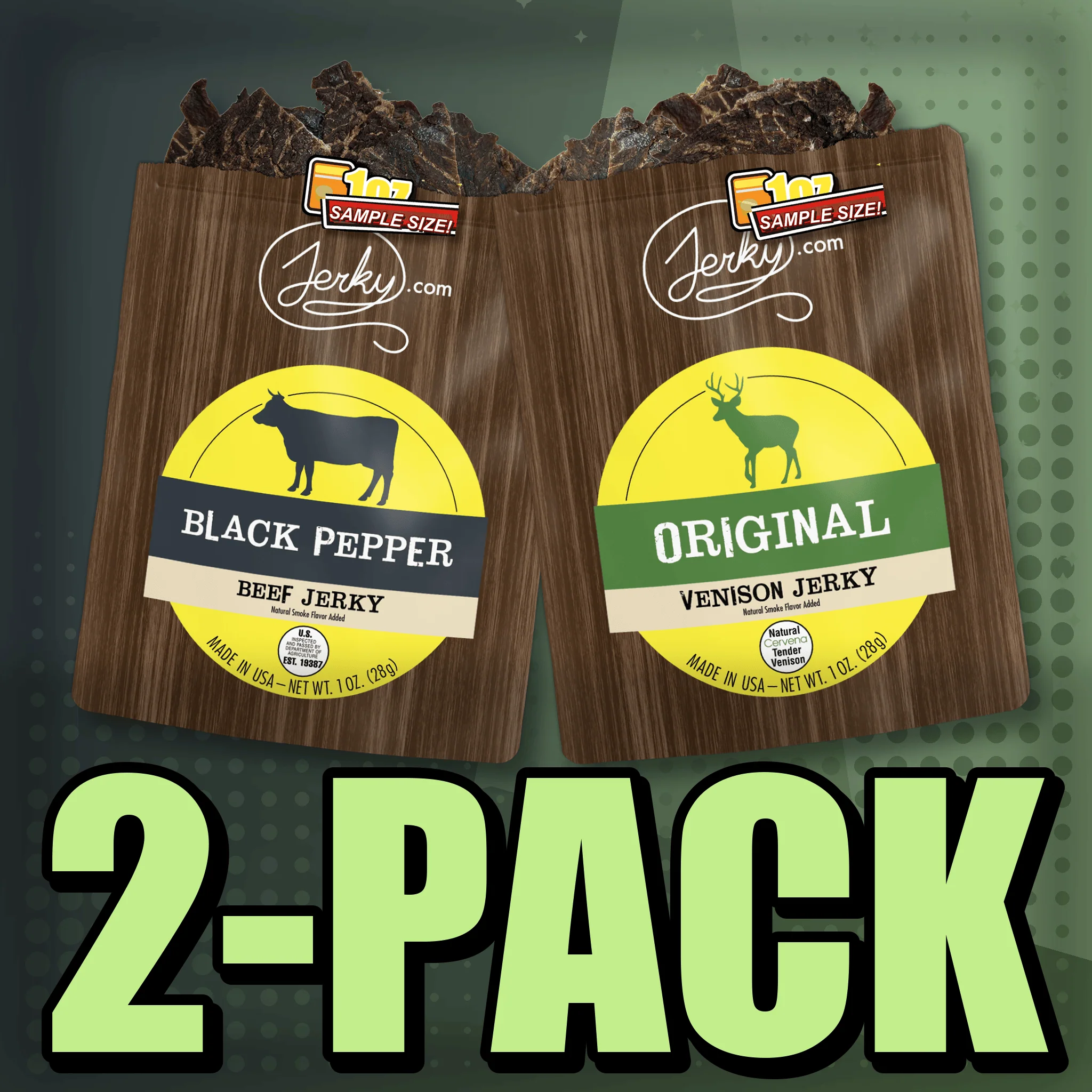 Black Pepper & Original Venison 2-Pack