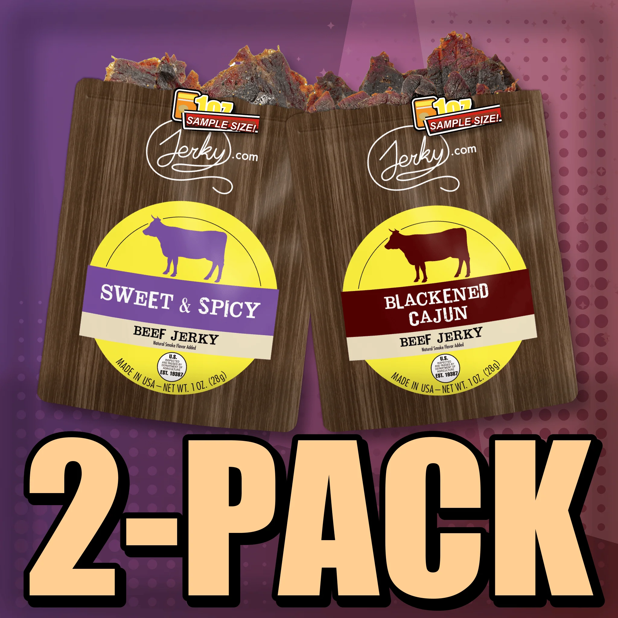 Sweet & Spicy & Blackened Cajun 2-Pack