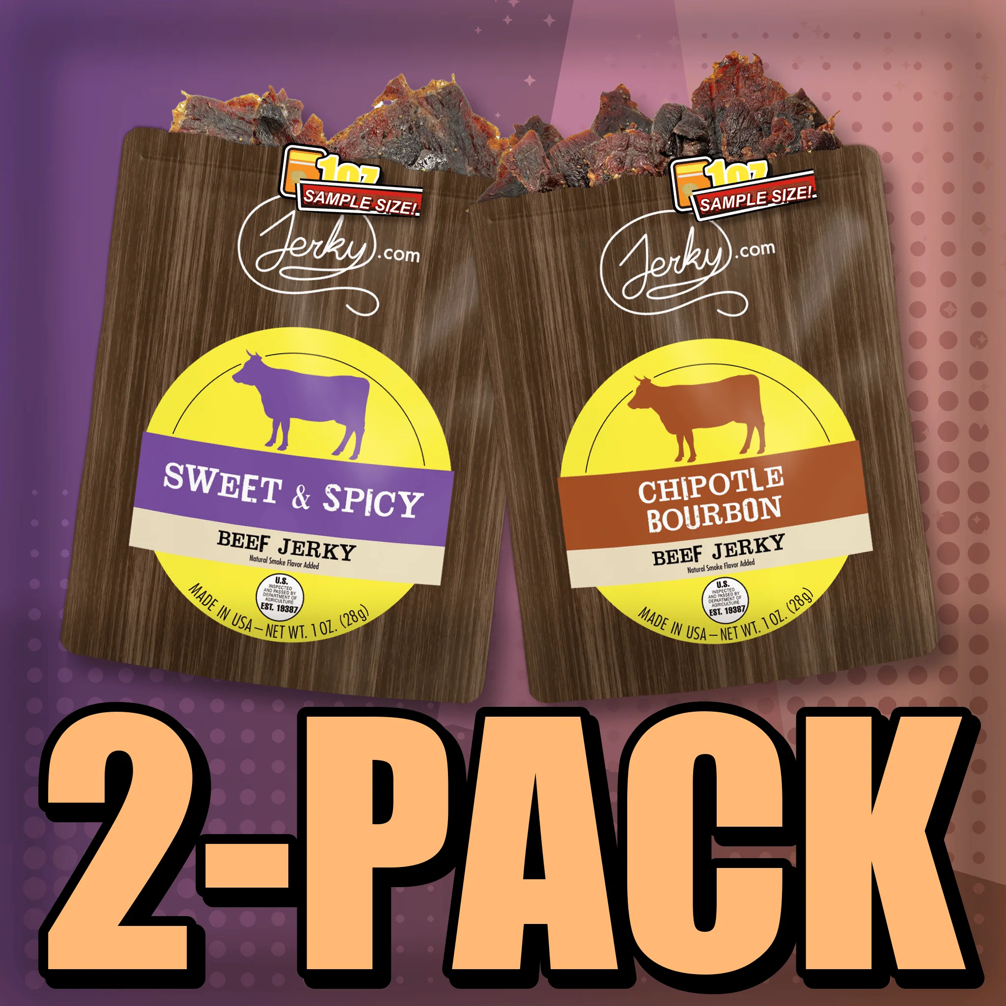 Sweet & Spicy & Chipotle Bourbon 2-Pack