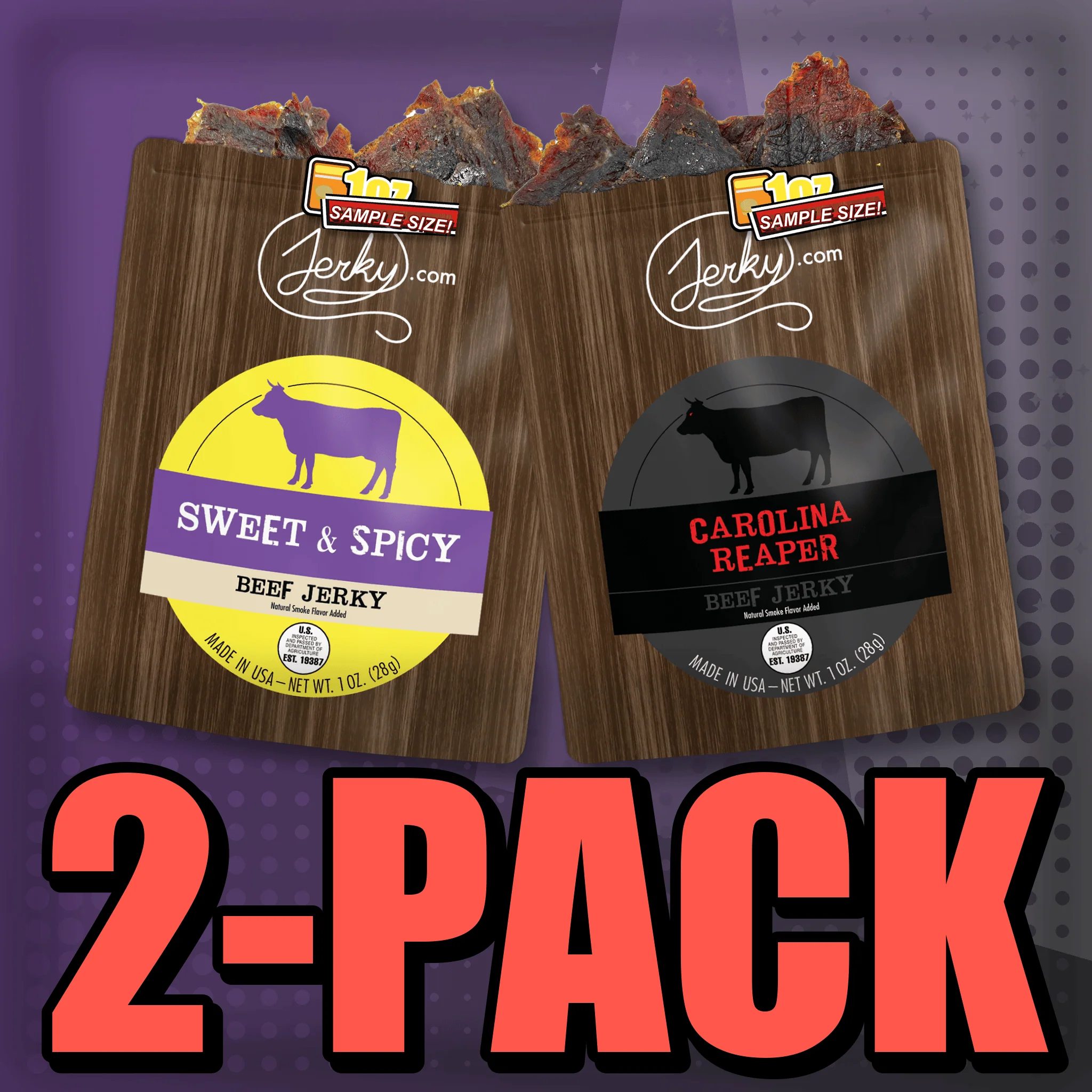 Sweet & Spicy & Carolina Reaper 2-Pack