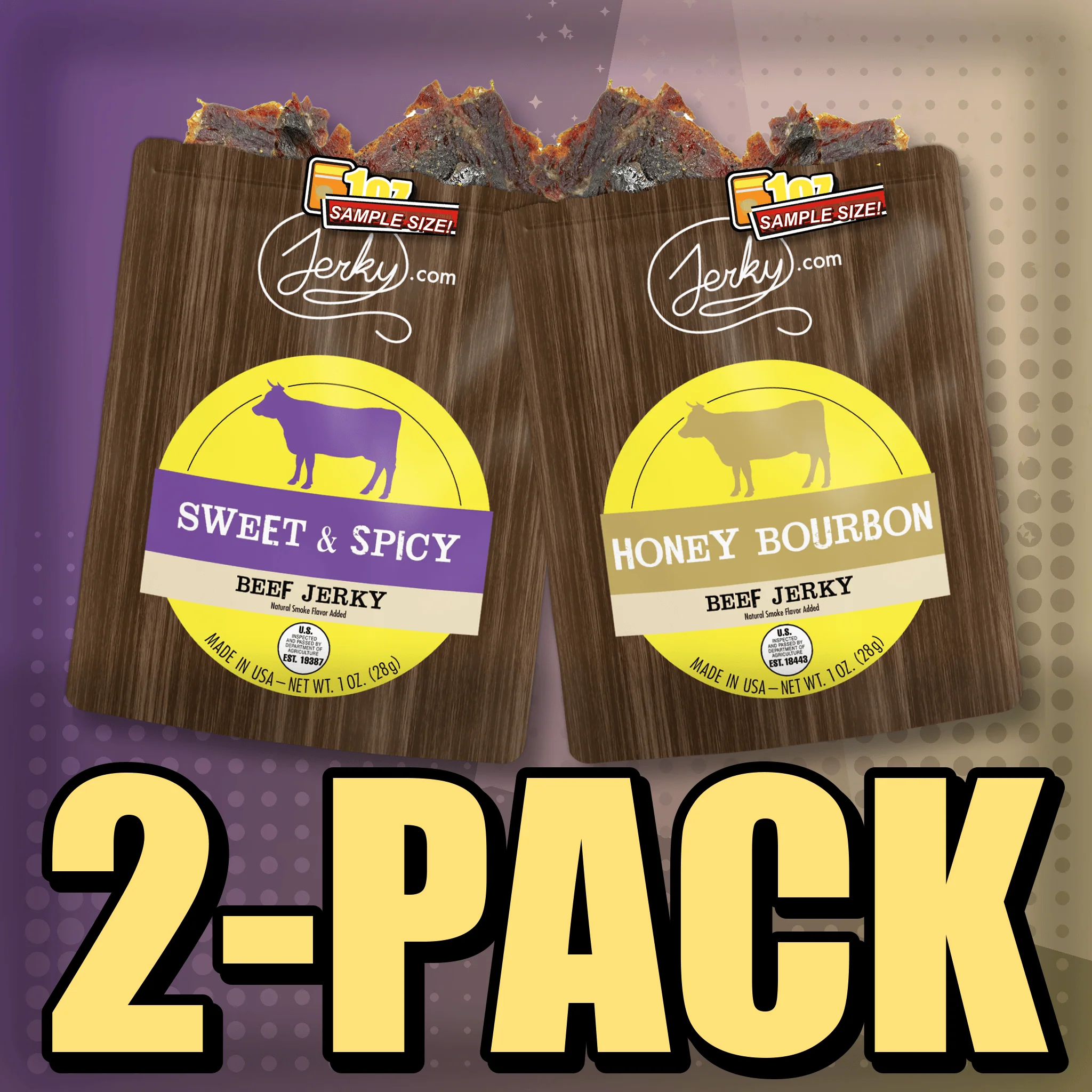 Sweet & Spicy & Honey Bourbon 2-Pack