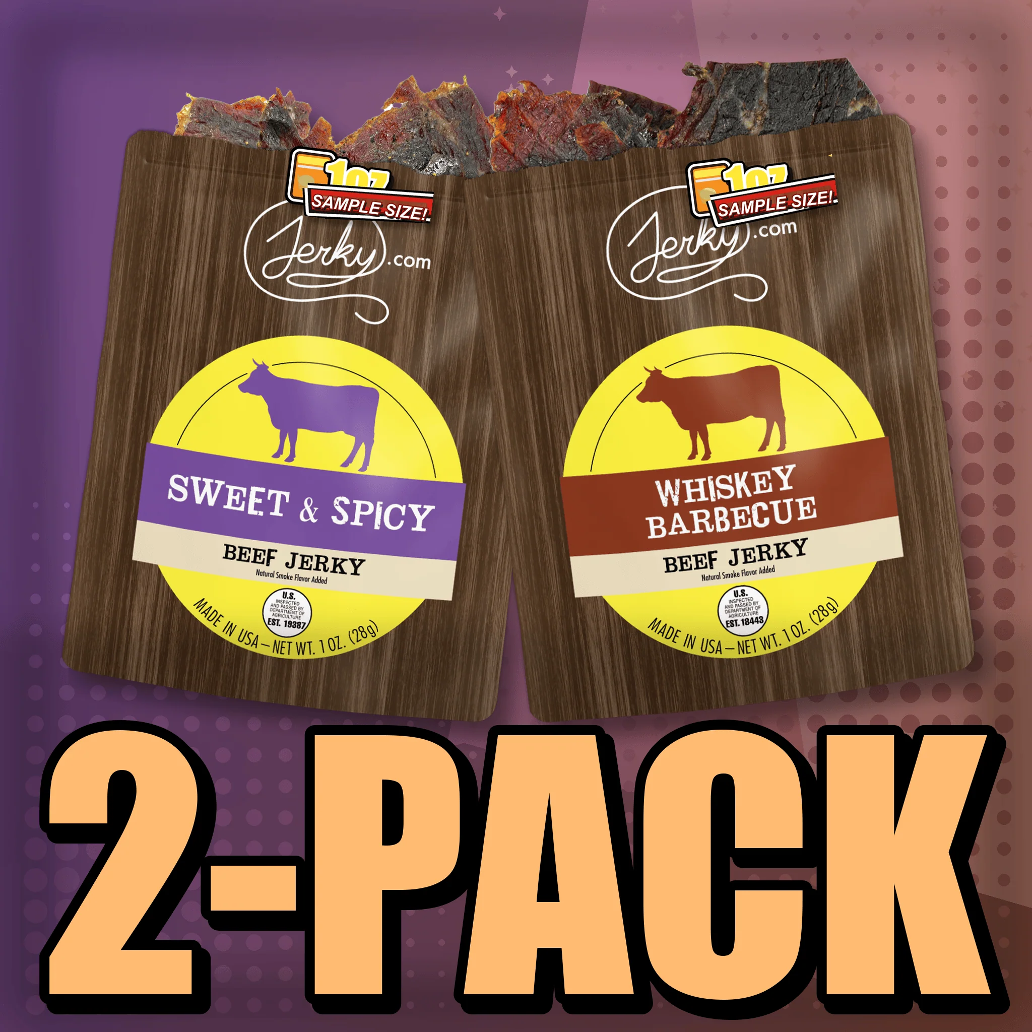 Sweet & Spicy & Whiskey BBQ 2-Pack