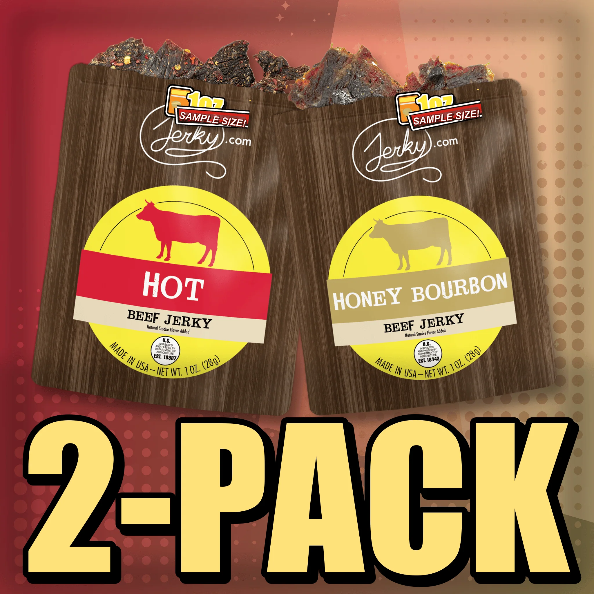 Hot & Honey Bourbon 2-Pack