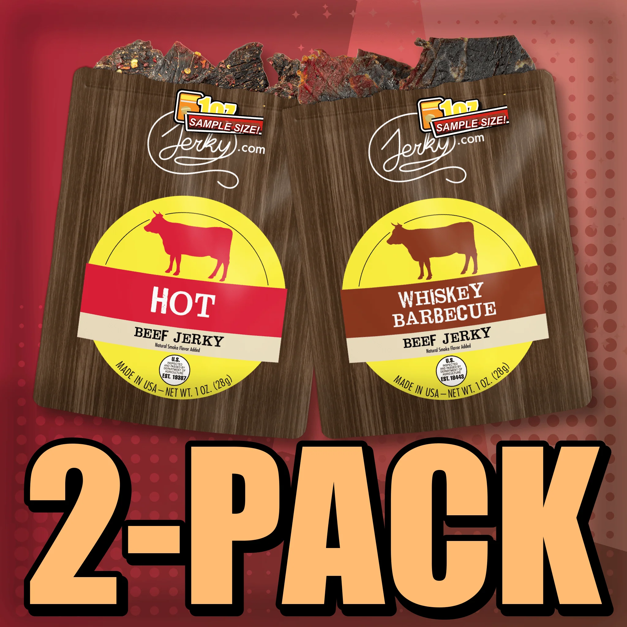 Hot & Whiskey BBQ 2-Pack