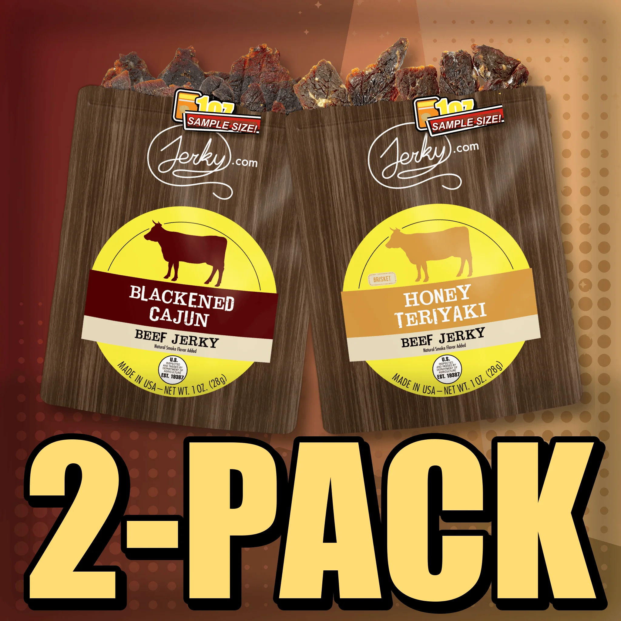 Blackened Cajun & Honey Teriyaki 2-Pack