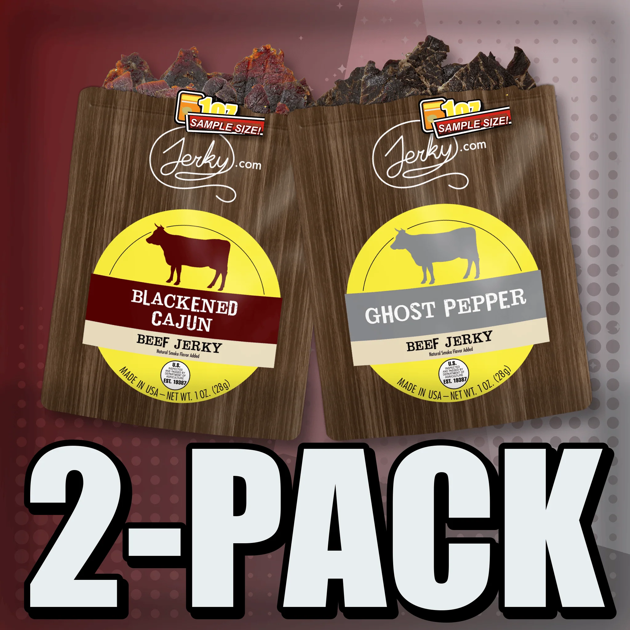 Blackened Cajun & Ghost Pepper 2-Pack