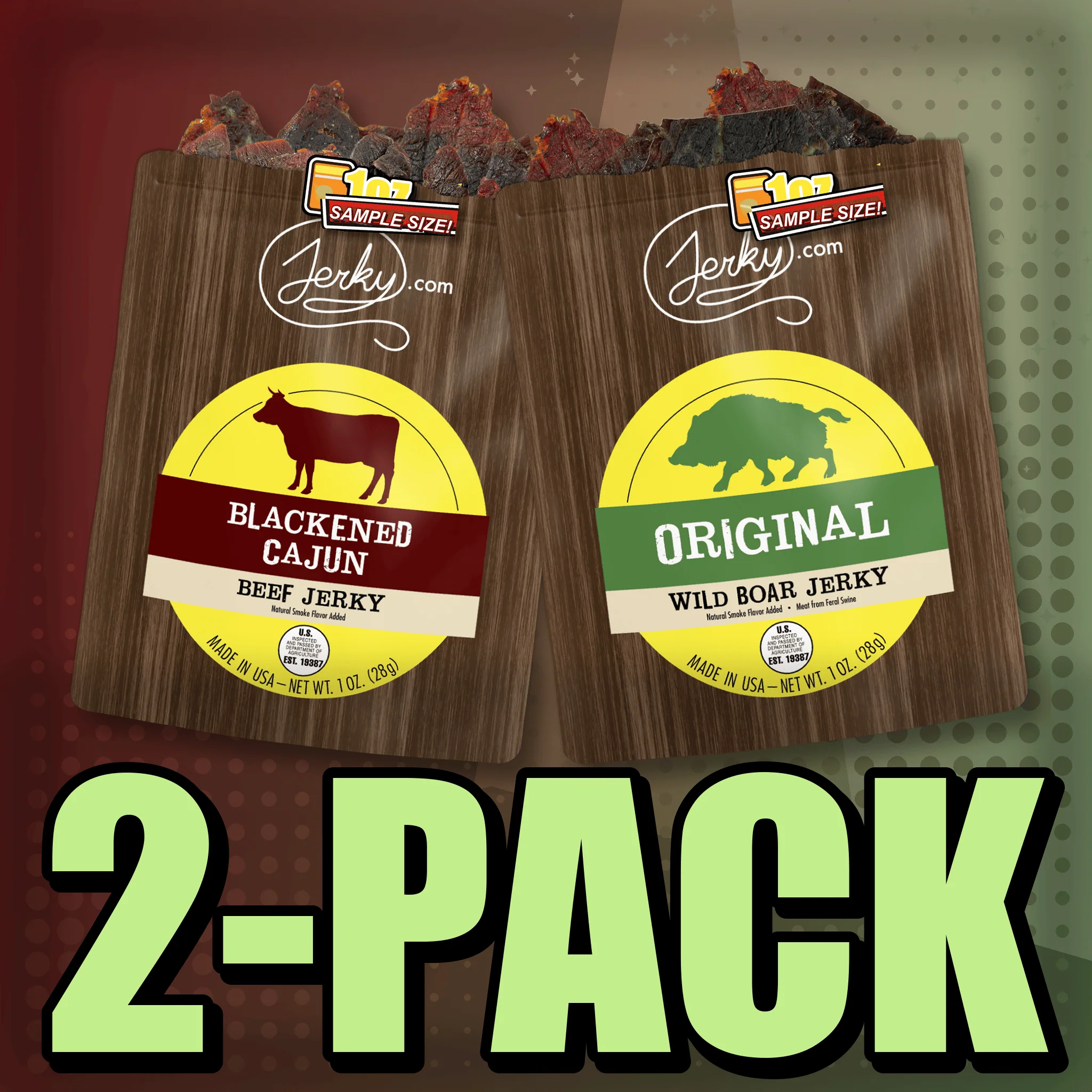 Blackened Cajun & Original Boar 2-Pack