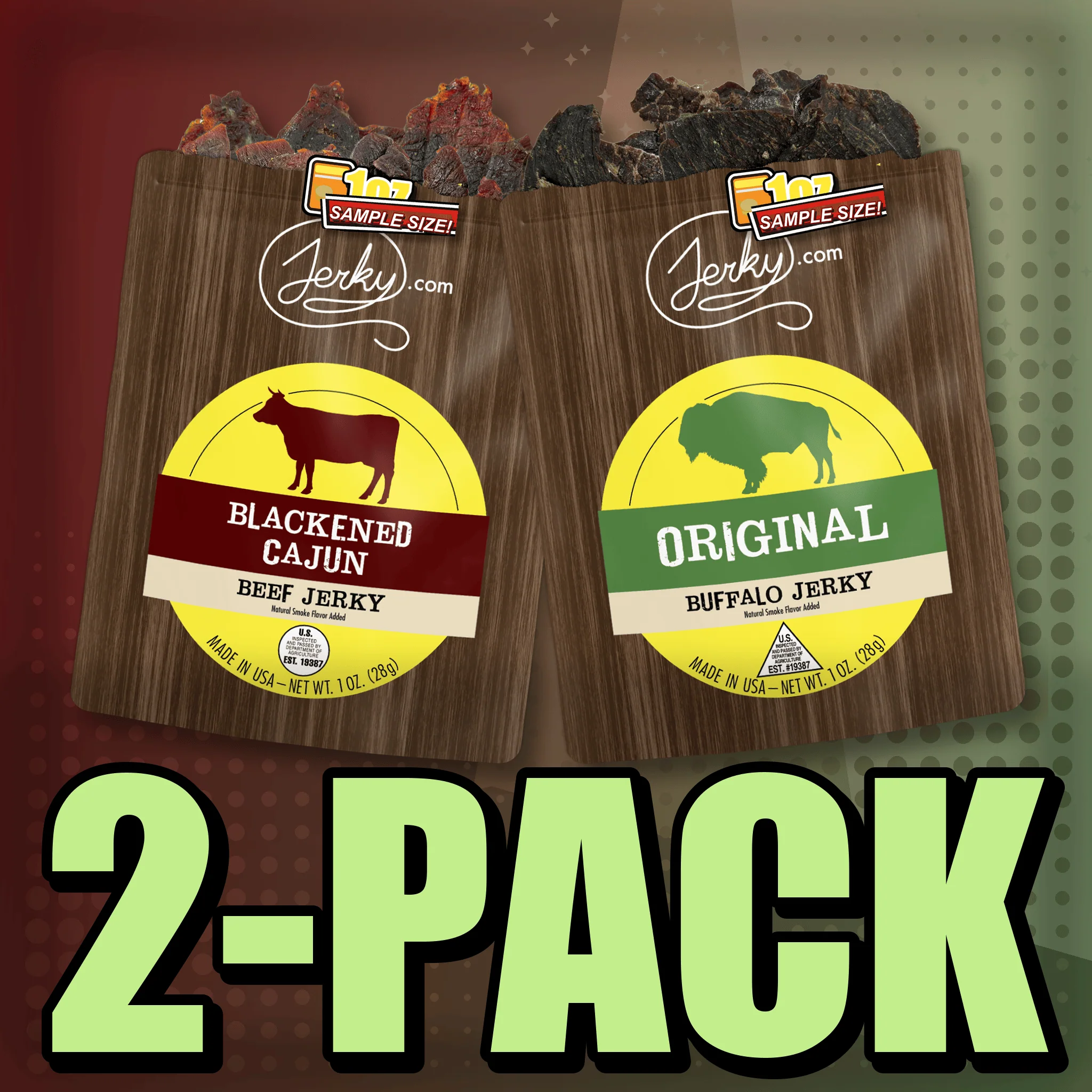 Blackened Cajun & Original Buffalo 2-Pack