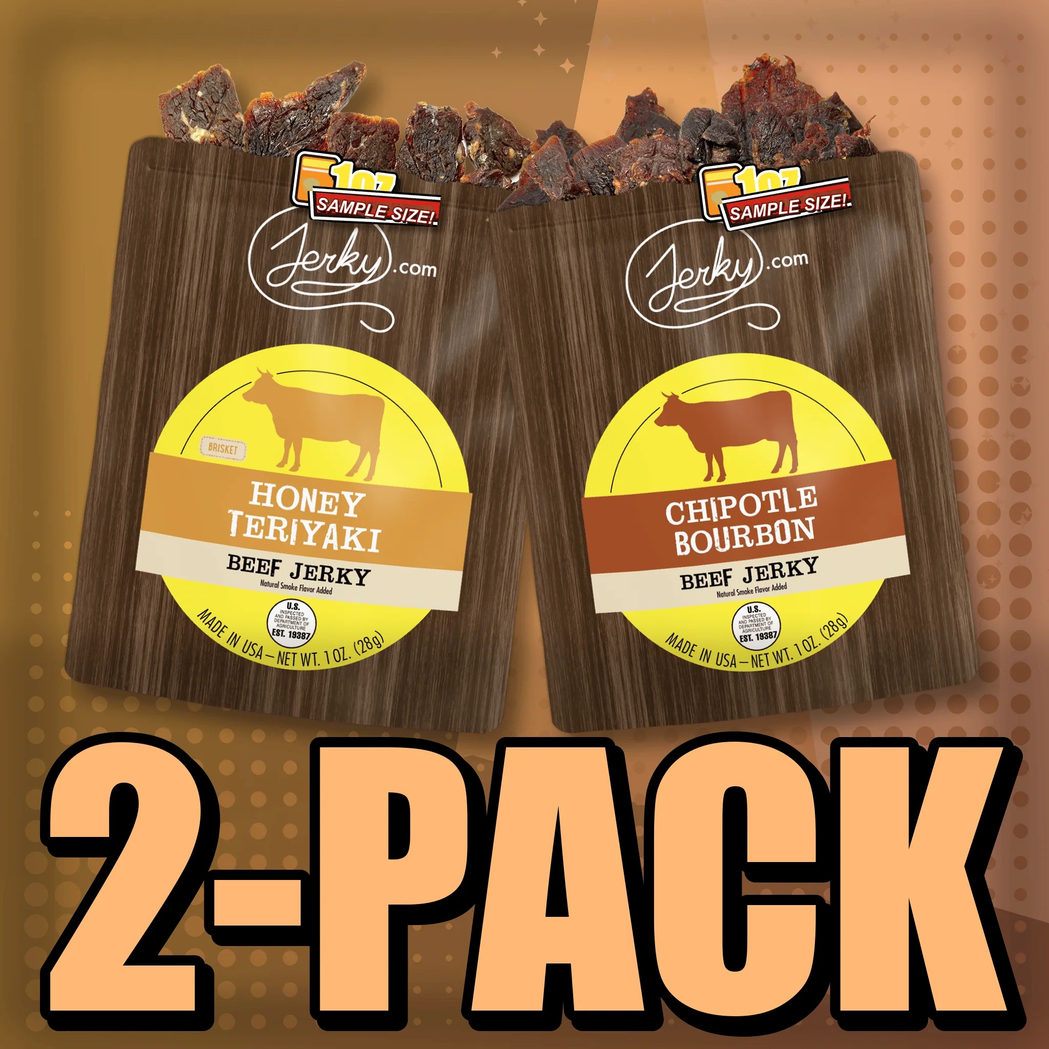 Honey Teriyaki & Chipotle Bourbon 2-Pack