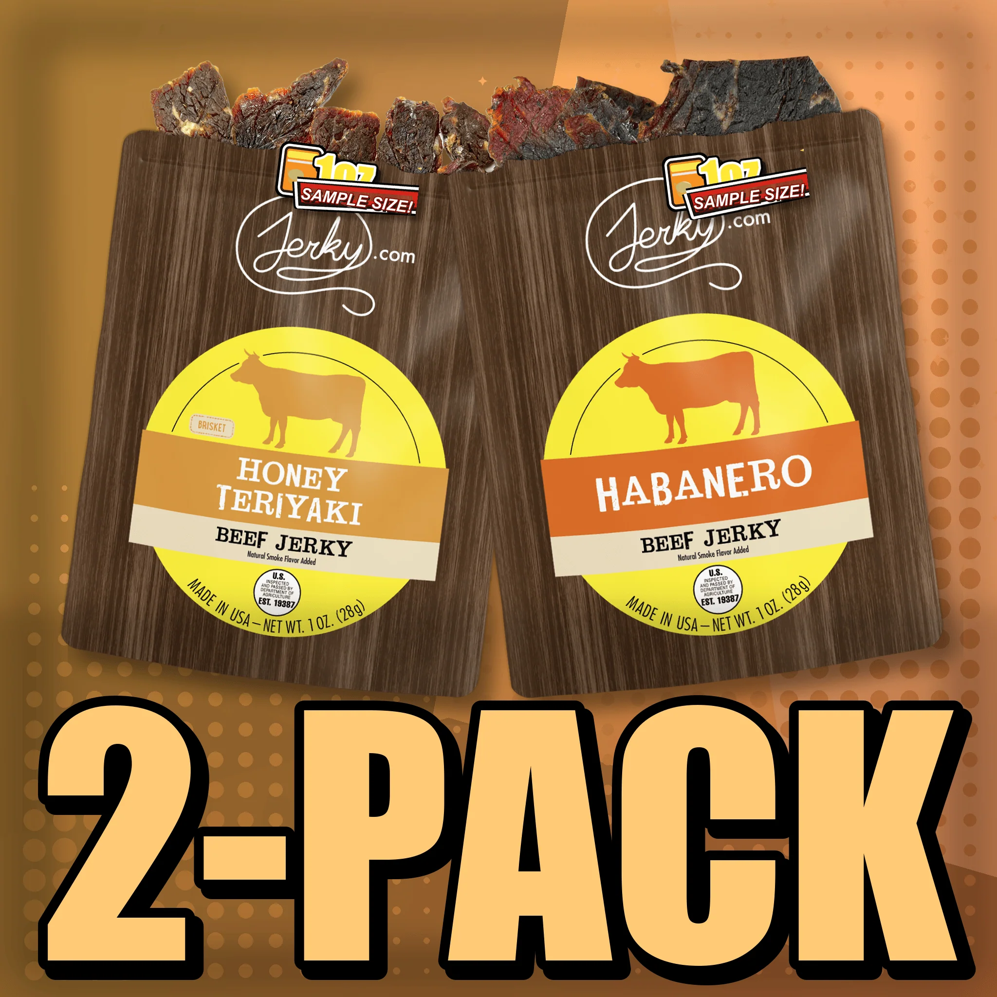 Honey Teriyaki & Habanero 2-Pack
