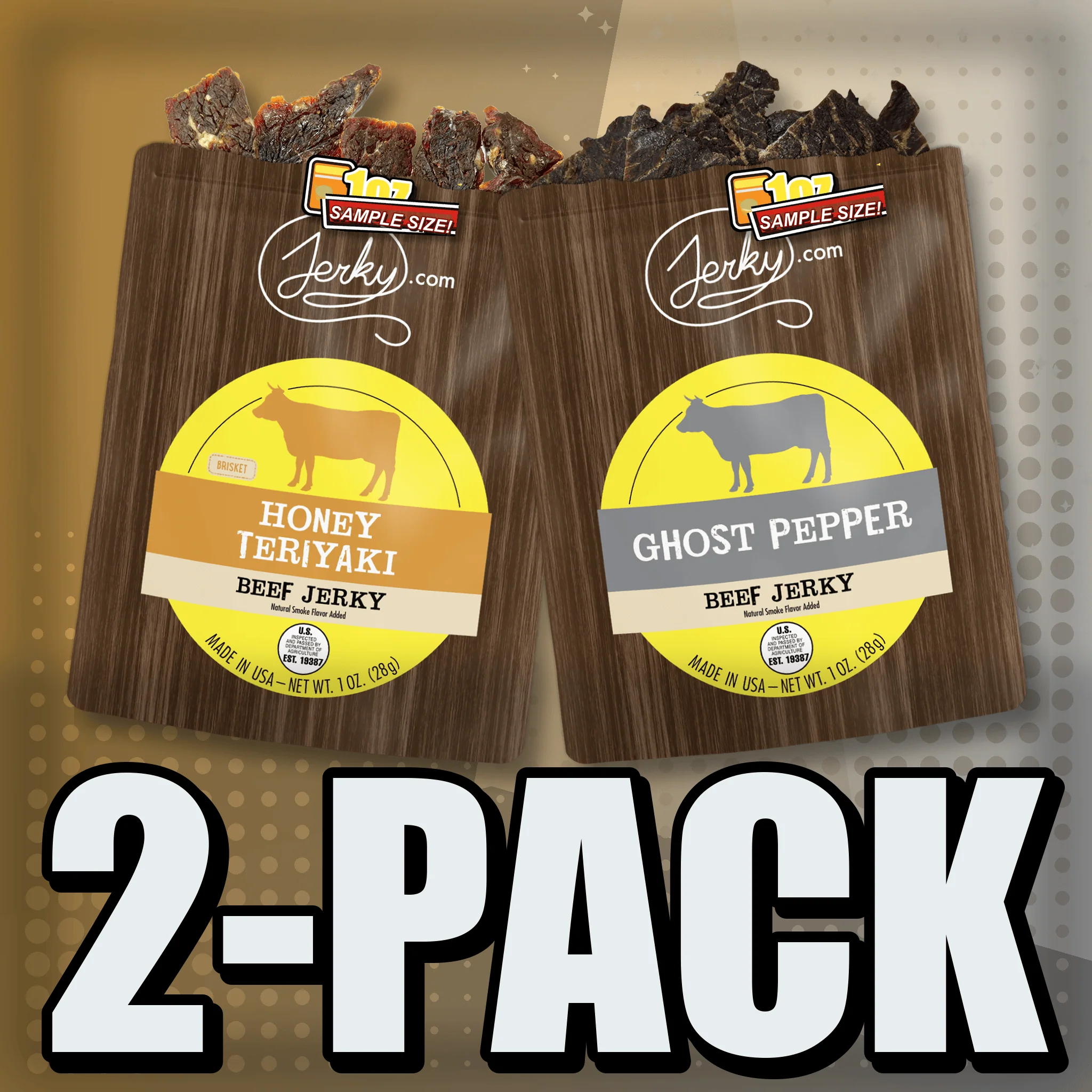 Honey Teriyaki & Ghost Pepper 2-Pack