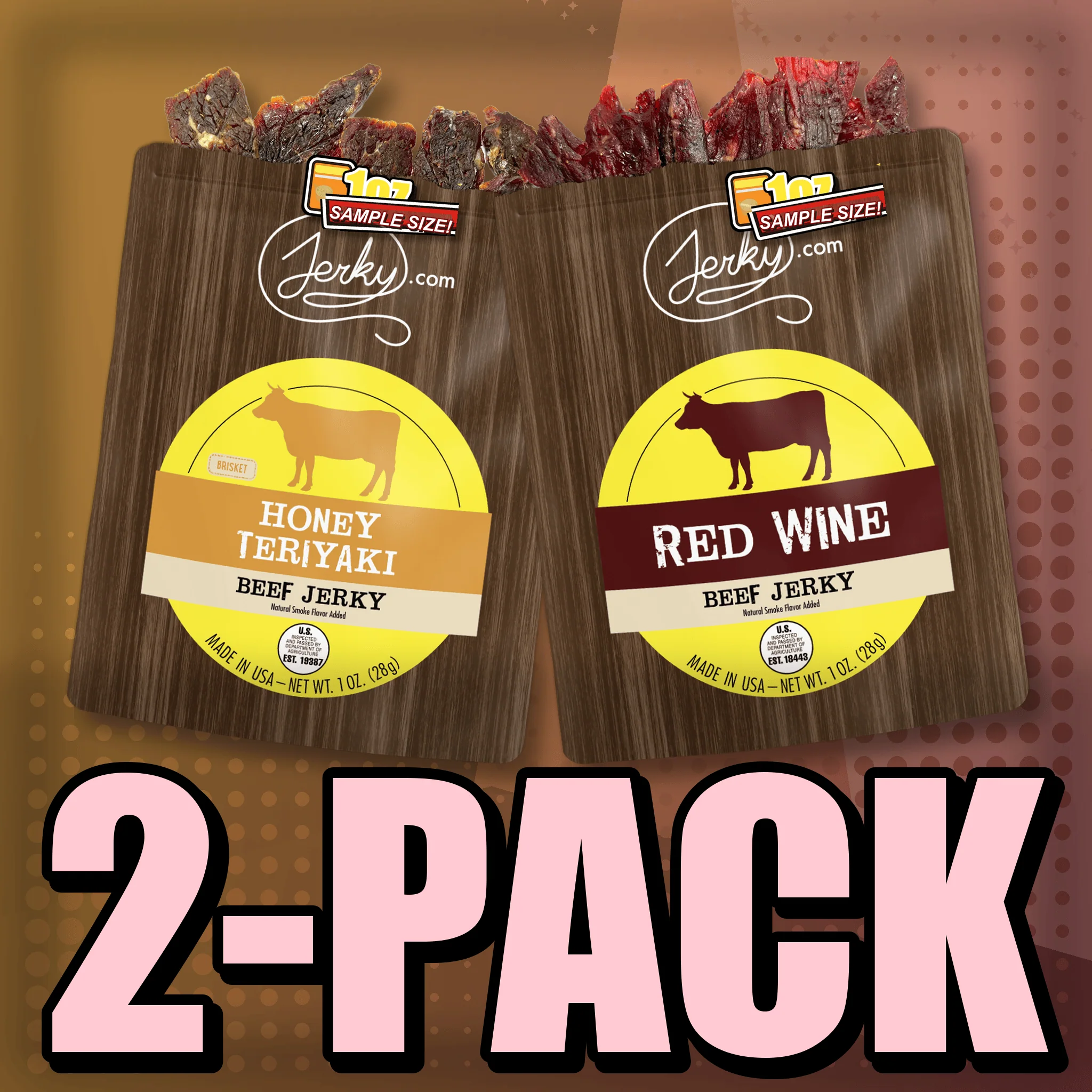 Honey Teriyaki & Red Wine 2-Pack
