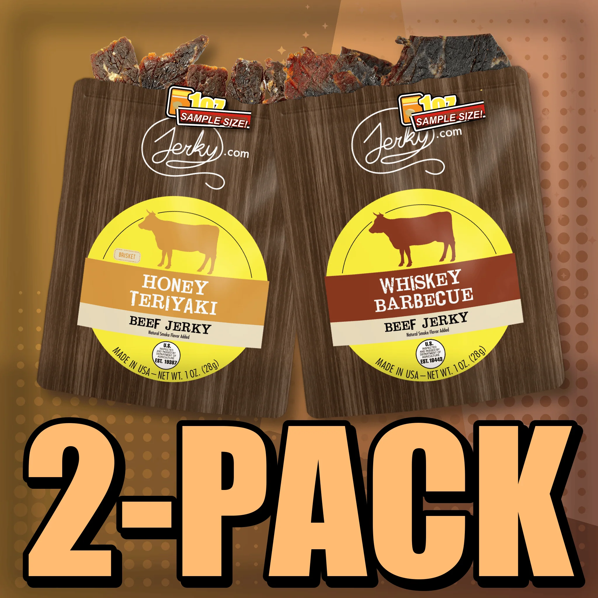 Honey Teriyaki & Whiskey BBQ 2-Pack