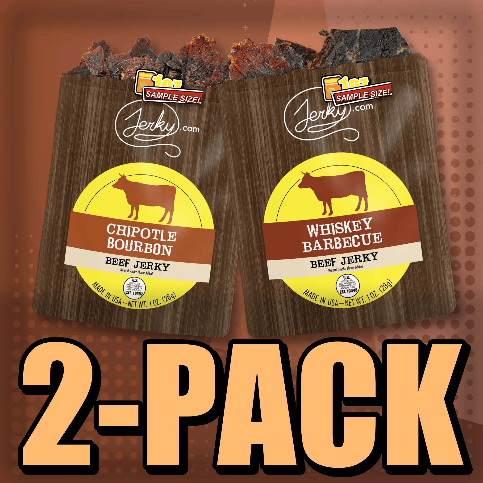 Chipotle Bourbon & Whiskey BBQ 2-Pack