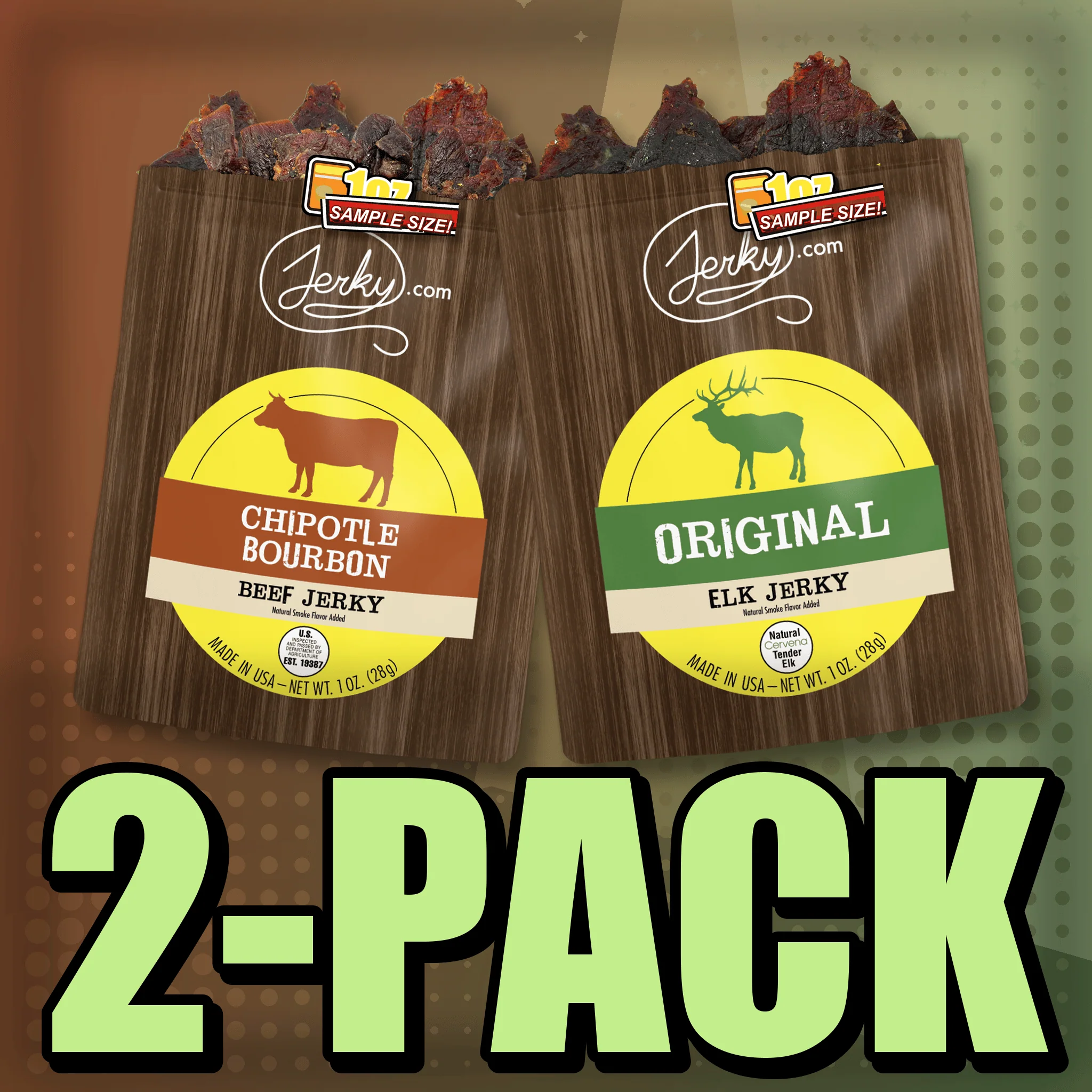 Chipotle Bourbon & Original Elk 2-Pack