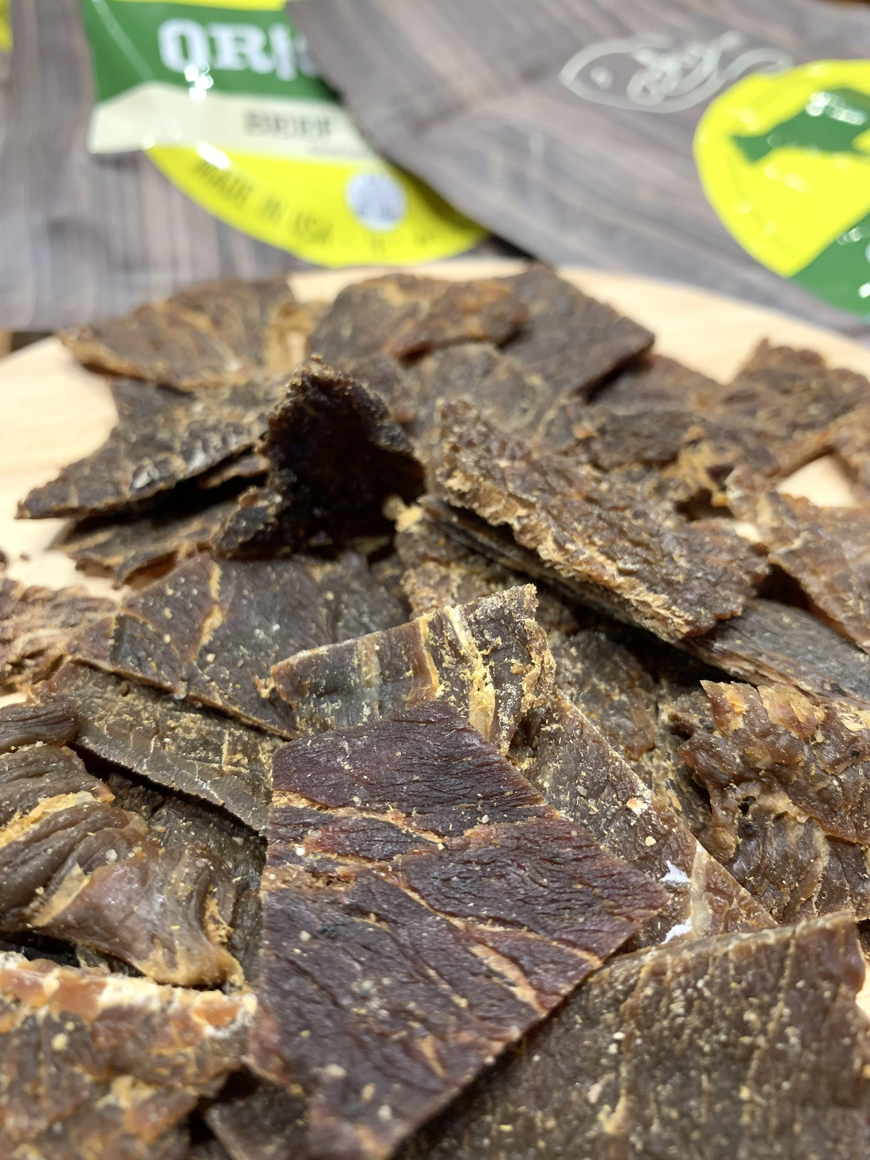 All-Natural Beef Jerky - Original - 1 Pound Bag - Image 2