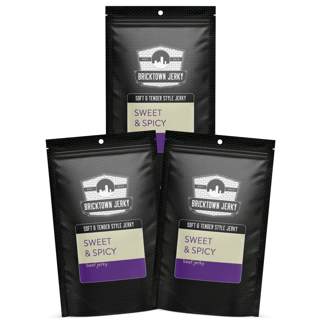 Soft & Tender Sweet & Spicy Beef Jerky - 3-Pack