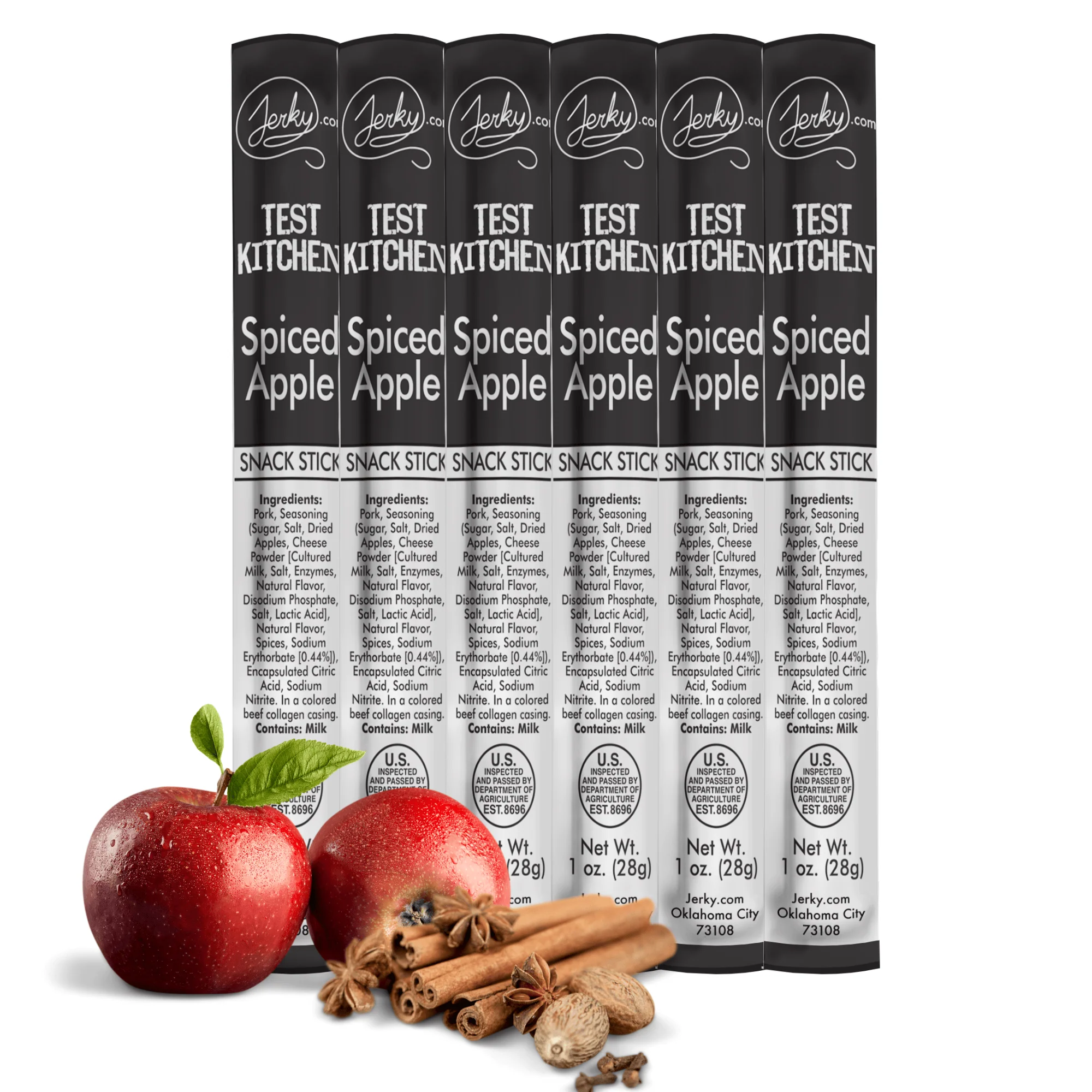 Spiced Apple Snack Sticks