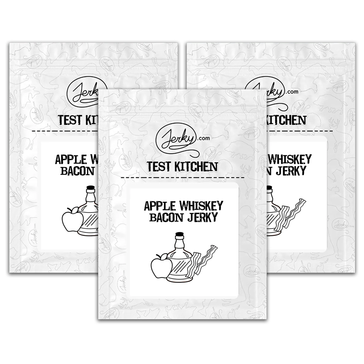 Test Kitchen Batch #49 - Apple Whiskey Bacon Jerky 3-Pack