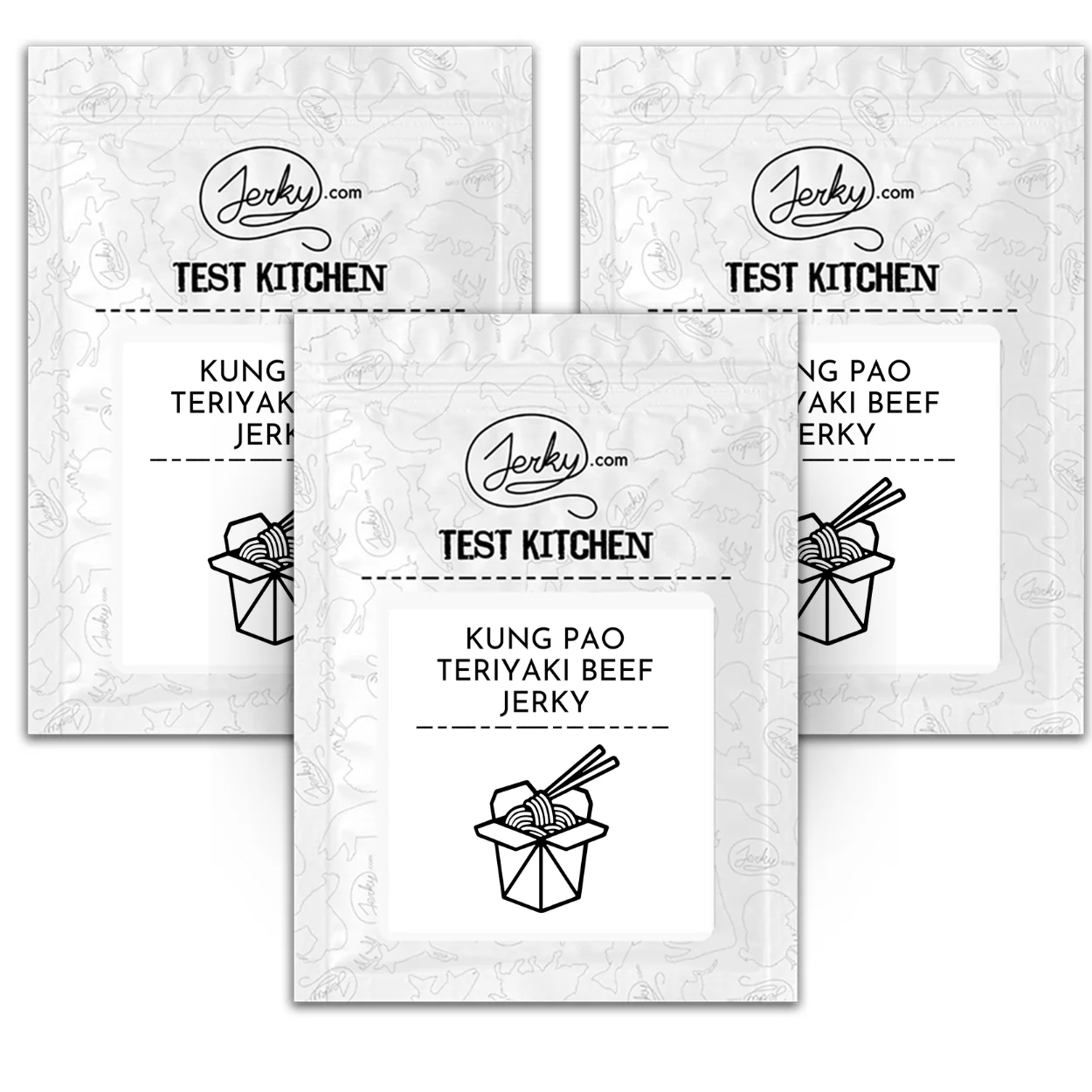 Test Kitchen Batch #50 - Kung Pao Teriyaki Beef Jerky 3-Pack