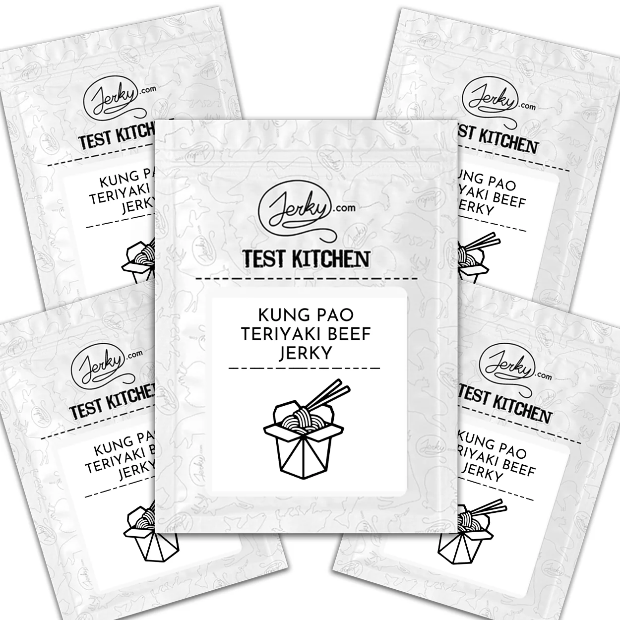 Test Kitchen Batch #50 - Kung Pao Teriyaki Beef Jerky 5-Pack