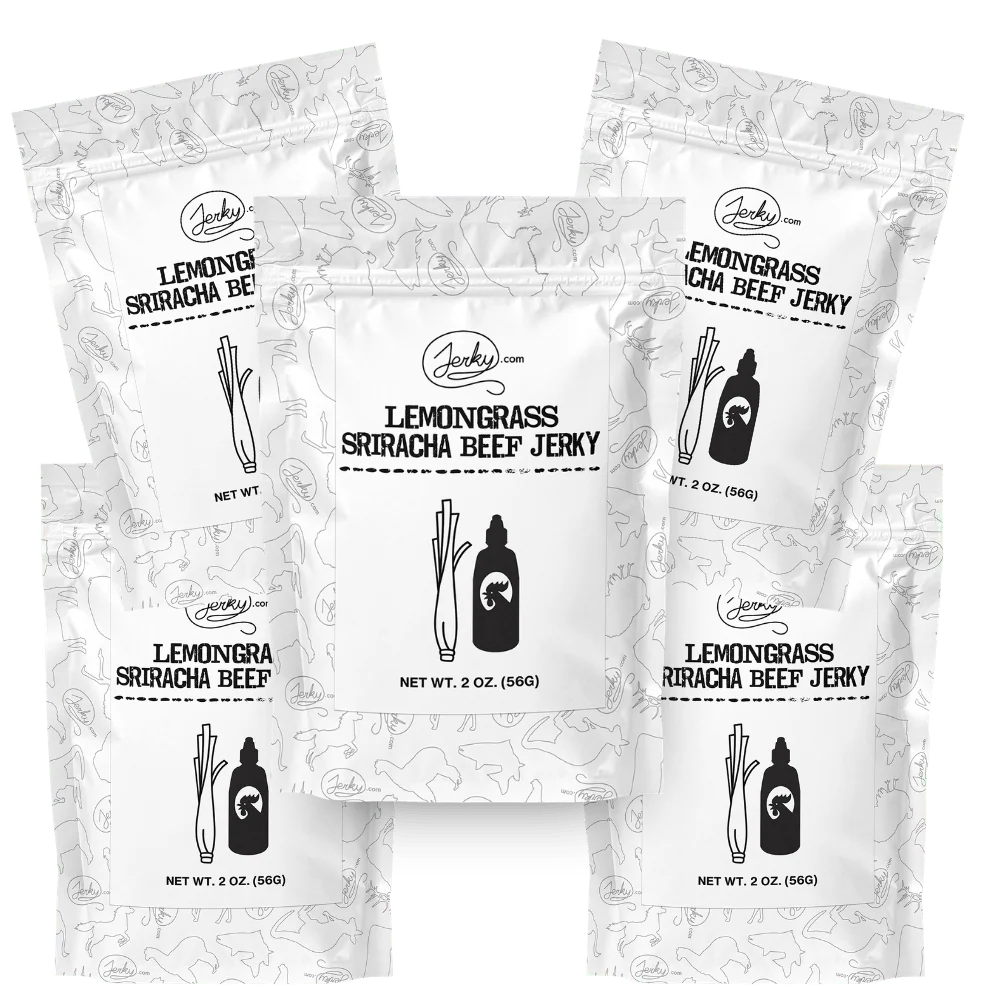 Test Kitchen Batch #52 - Lemongrass Sriracha Beef Jerky 5-Pack