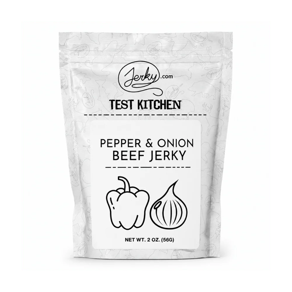 Test Kitchen Batch #53 - Pepper & Onion Beef Jerky 2oz